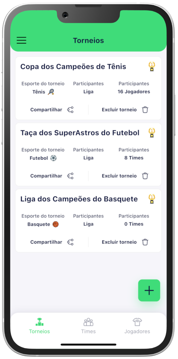 Torneio Virtual  A forma mais simples de gerenciar seu torneio e  compartilhar os resultados on-line